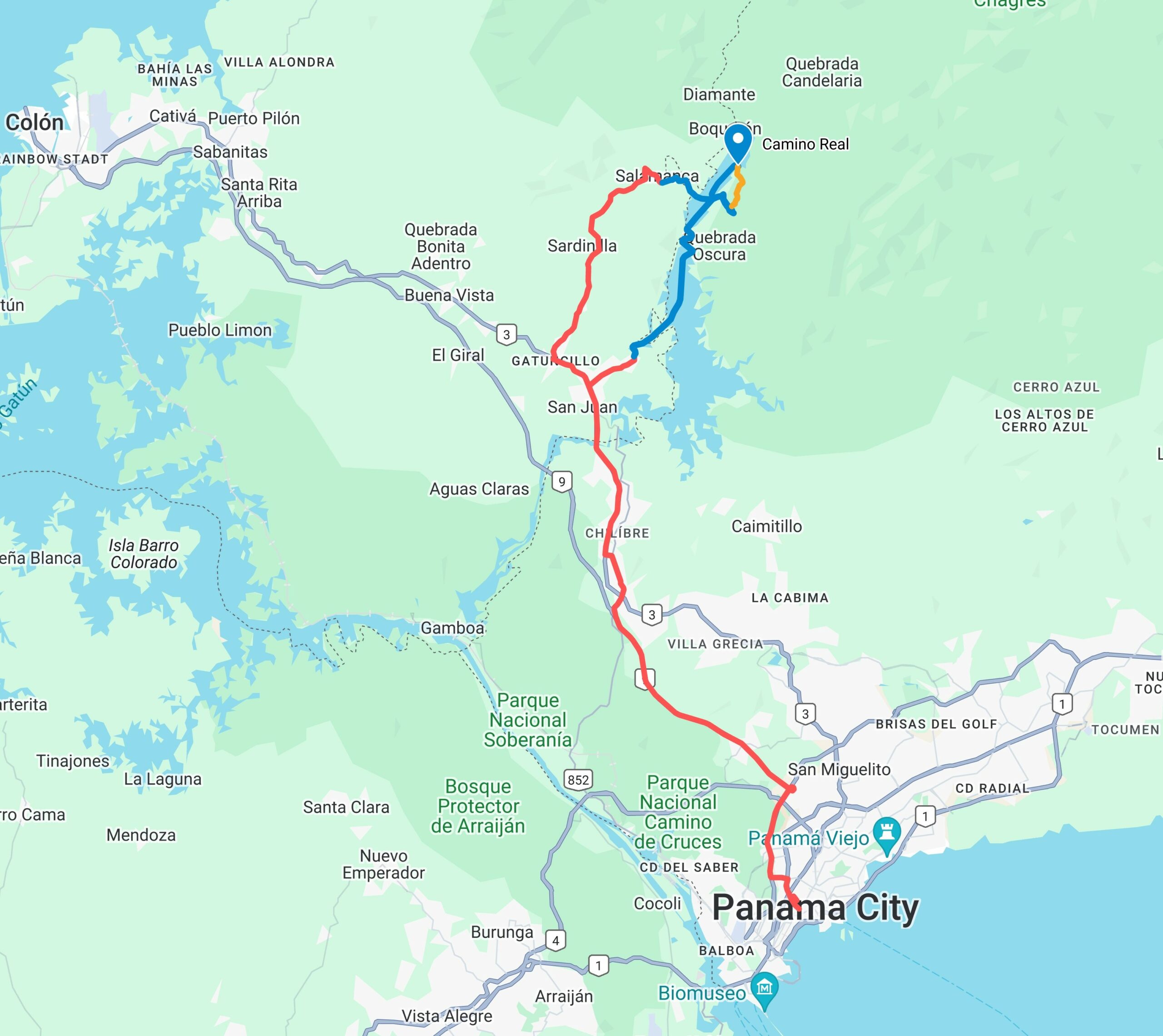 Ausflug Camino Real Panama