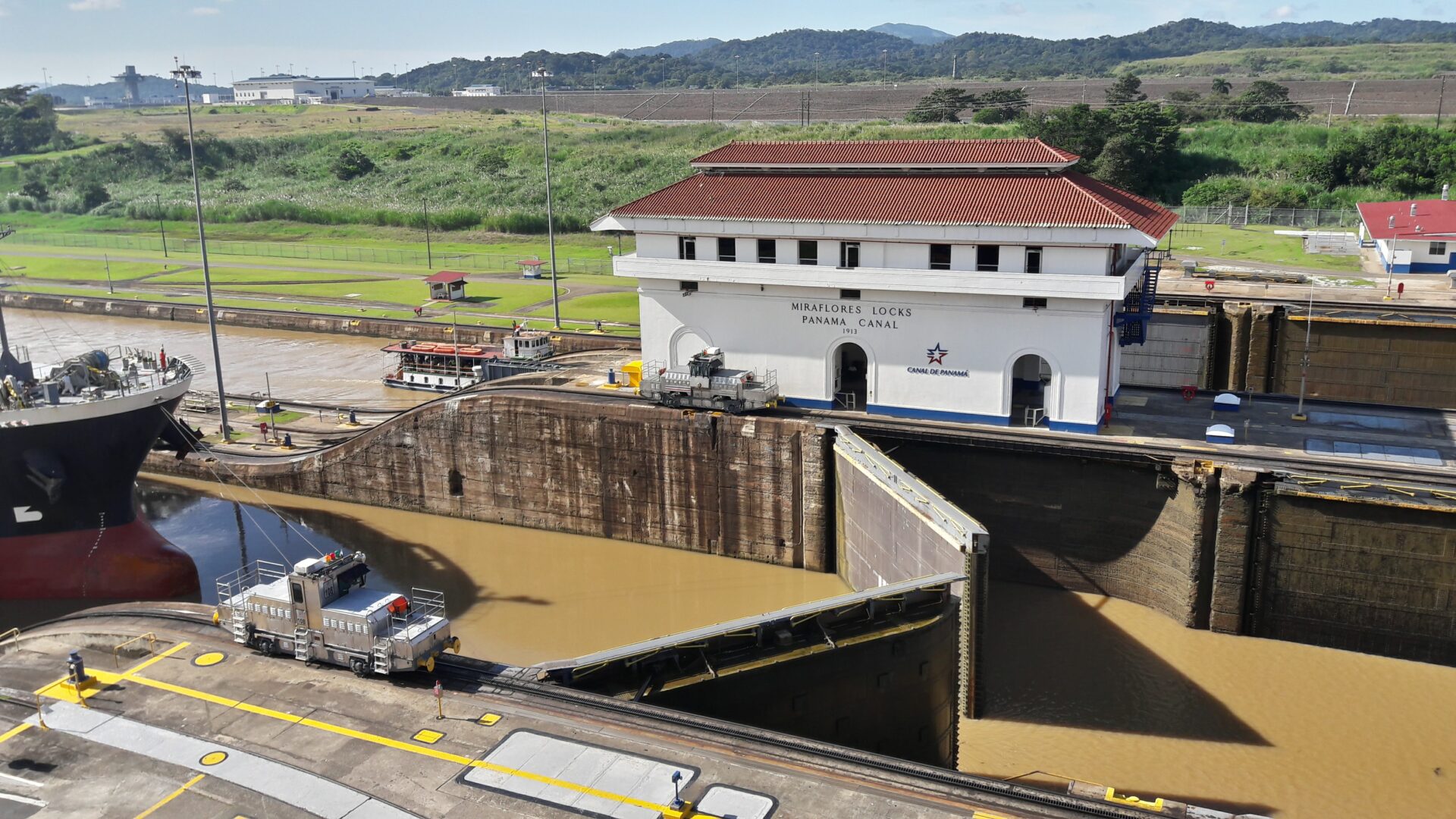 Panama Canal Miraflores Locks
